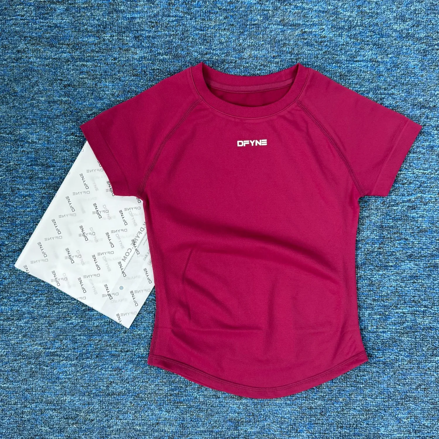 DFYNE summer new quick-drying breathable sports T-shirt Pilates training sports yoga fitness short-sleeved top *No quality problems and no return without reason