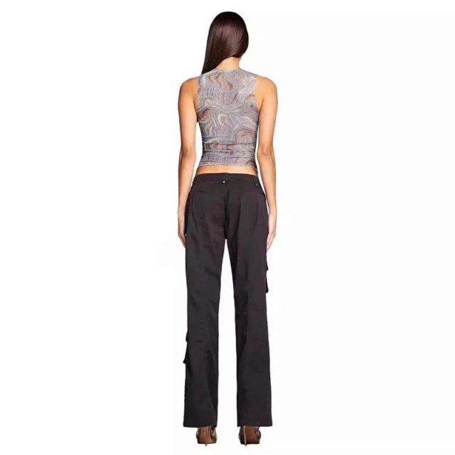 I.AM.GIA Blue Swirl Sheer Izar Tank: seller detail photo 2