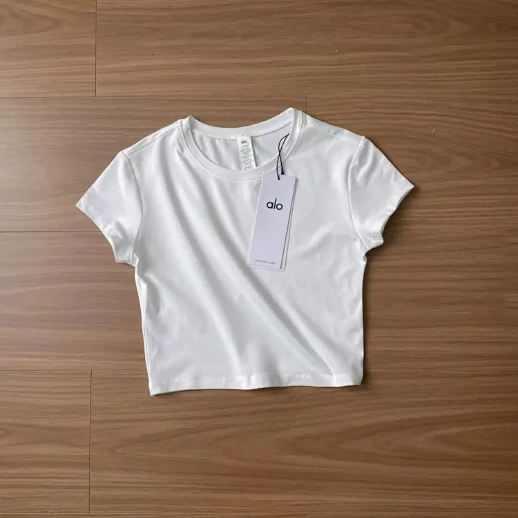 Sports training yoga right shoulder short-sleeved T-shirt for women summer inner layering short shirt top *no quality issues and cannot be returned without reason(pic3) Sports training yoga right shoulder short-sleeved T-shirt for women summer inner layering short shirt top *no quality issues and cannot be returned without reason