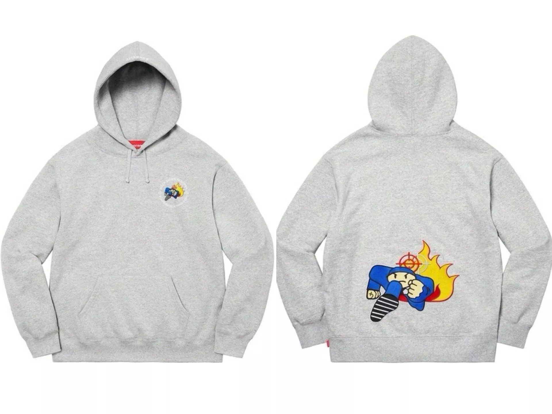 Grey (cartoon embroidery)