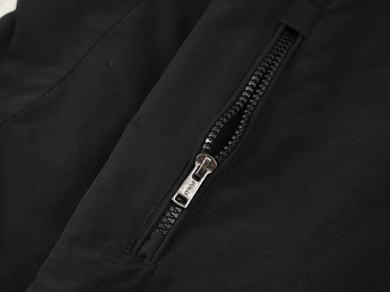 Ralph Lauren Polo Barn Jacket Off-White with Burgundy Collar Jacket - 73