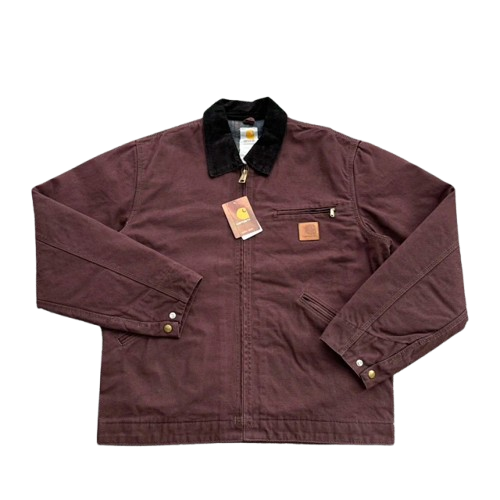 Carhartt WIP Active Jacket Burgundy Outerwear - 55