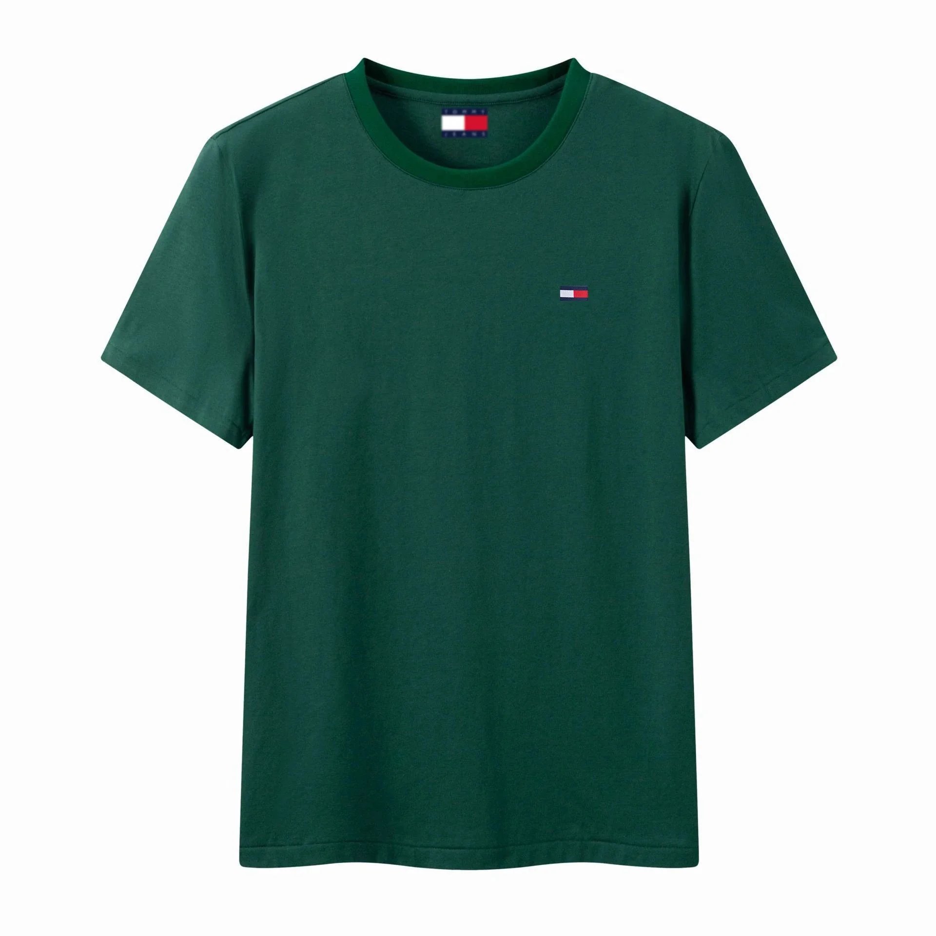 Tommy Hilfiger Classic Flag Logo T-Shirt Gray - 13