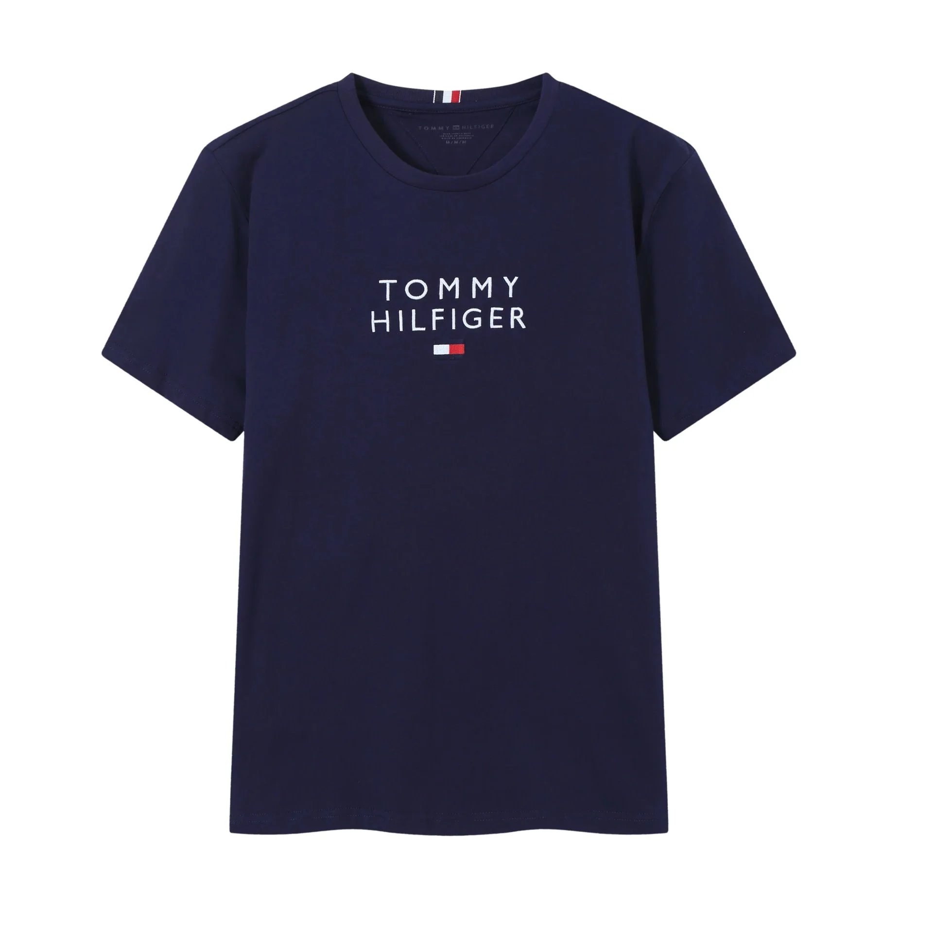 Tommy Hilfiger Classic Flag Logo T-Shirt Gray - 25