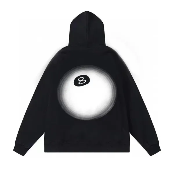 8 Ball Hoodie Black - 1