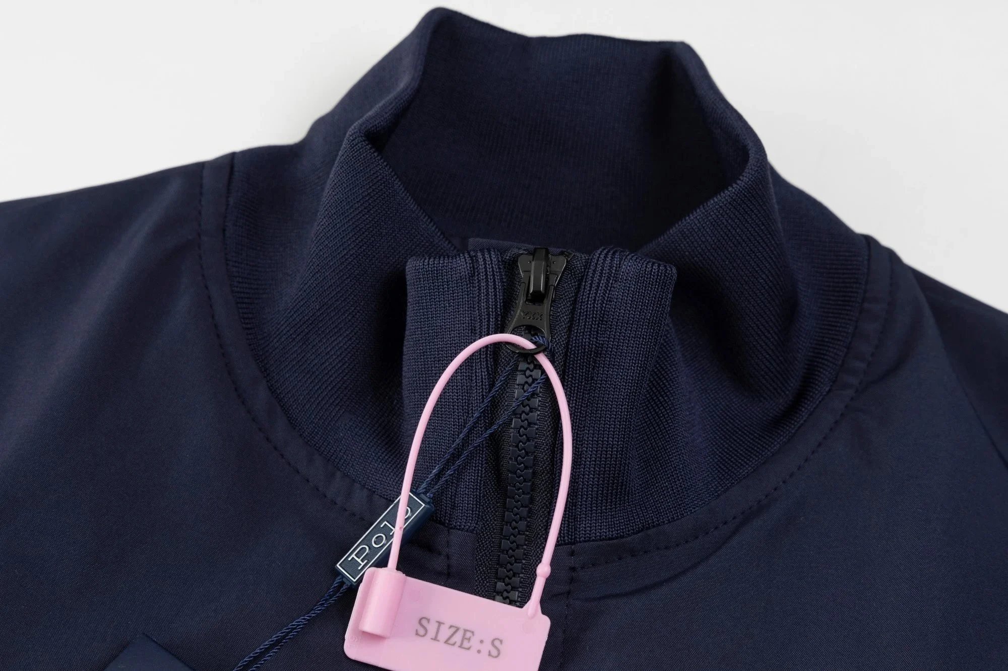 Ralph Lauren Polo Barn Jacket Off-White with Burgundy Collar Jacket - 95