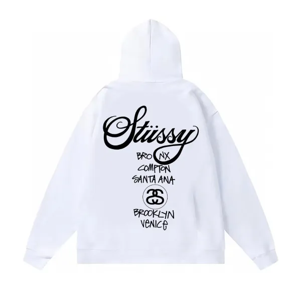 Stüssy City Series White Hoodie - 1