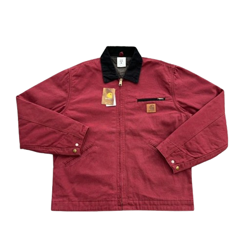Carhartt WIP Active Jacket Burgundy Outerwear - 52