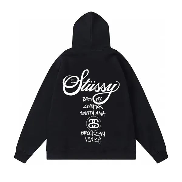 Stüssy City Series Black Hoodie - 1