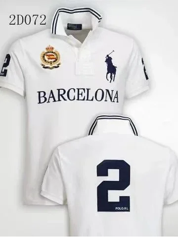Ralph Lauren T-Shirts Short-Sleeve City Graphic Polo Shirt with Numbered Back product detail image 2