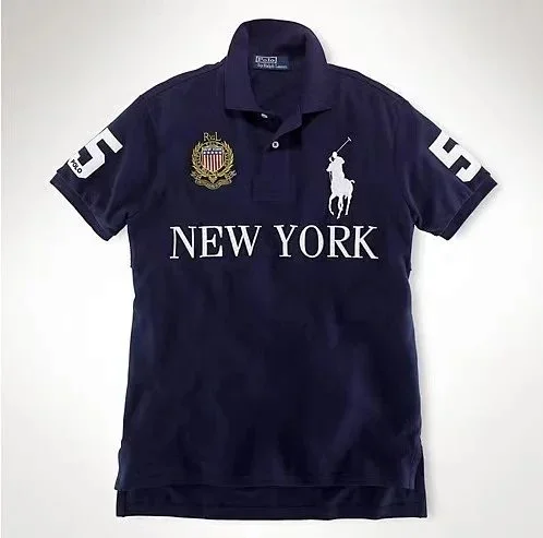 Ralph Lauren T-Shirts Short-Sleeve City Graphic Polo Shirt with Numbered Back product detail image 16