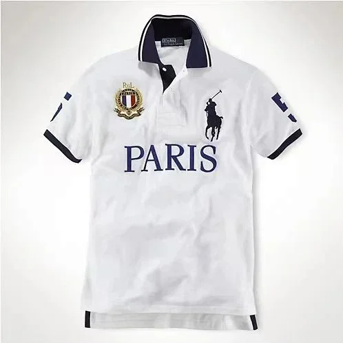 Ralph Lauren T-Shirts Short-Sleeve City Graphic Polo Shirt with Numbered Back product detail image 20