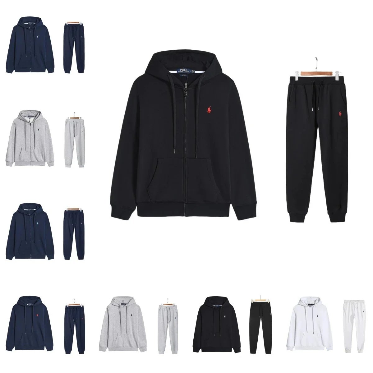 Polo Ralph Lauren Big Pony Hoodie & Jogger Set [34 styles]