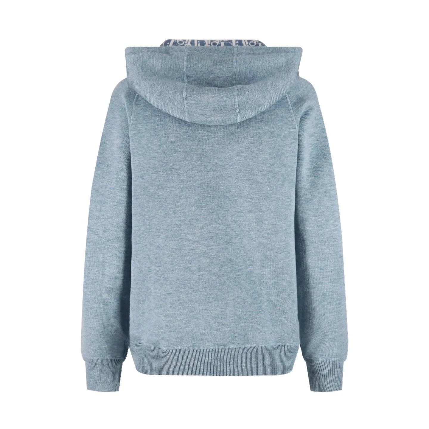 Dior CD Logo Embroidered Off-White Hoodie - 92