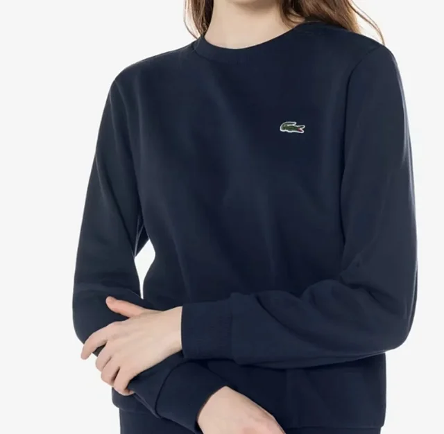 Lacoste Tracksuits Crewneck sweatshirt and jogger set with crocodile logo product detail image 3