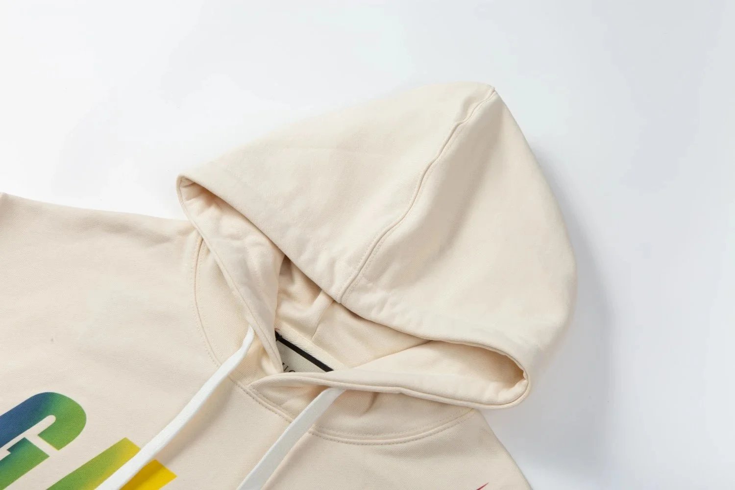 Dior CD Logo Embroidered Off-White Hoodie - 47