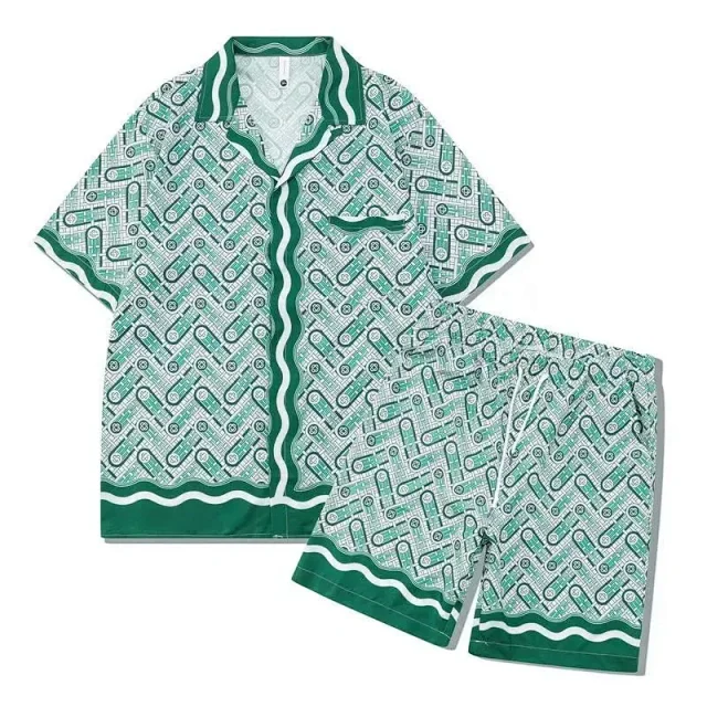 Casablanca Matching Sets Short-Sleeve Shirt and Shorts Set product detail image 3