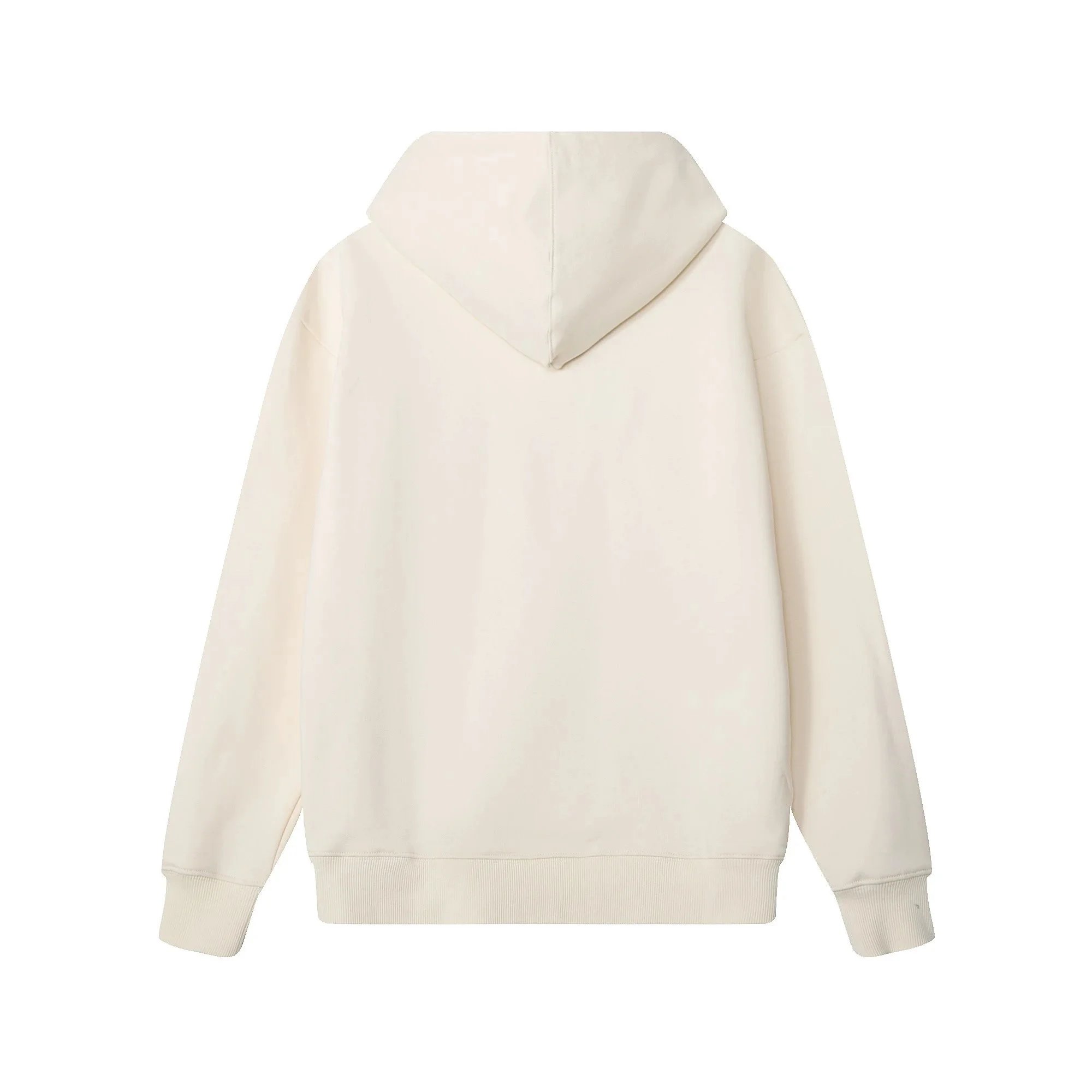 Dior CD Logo Embroidered Off-White Hoodie - 46