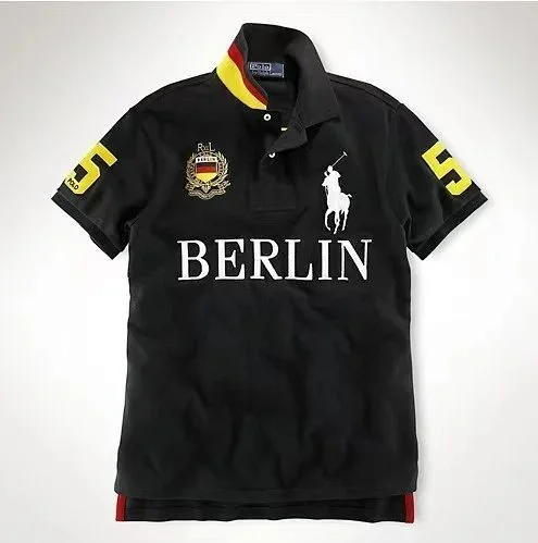 Ralph Lauren T-Shirts Short-Sleeve City Graphic Polo Shirt with Numbered Back product detail image 12