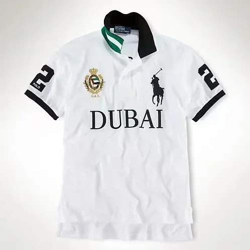 Ralph Lauren T-Shirts Short-Sleeve City Graphic Polo Shirt with Numbered Back product detail image 19