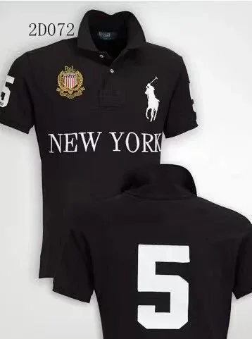 Ralph Lauren T-Shirts Short-Sleeve City Graphic Polo Shirt with Numbered Back product detail image 11