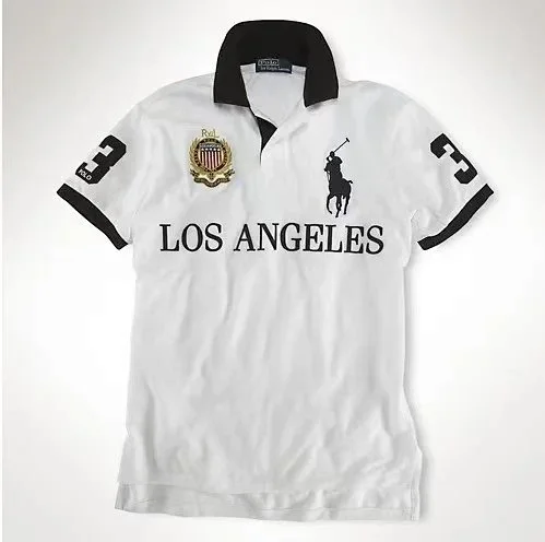 Ralph Lauren T-Shirts Short-Sleeve City Graphic Polo Shirt with Numbered Back product detail image 18