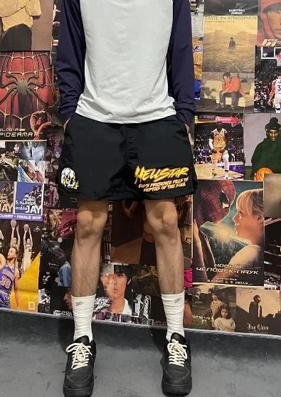 Hellstar Starry Night Black Sweatshorts - 5