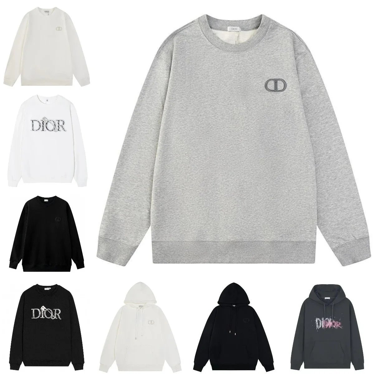 Dior CD Logo Hoodie/Sweater [3