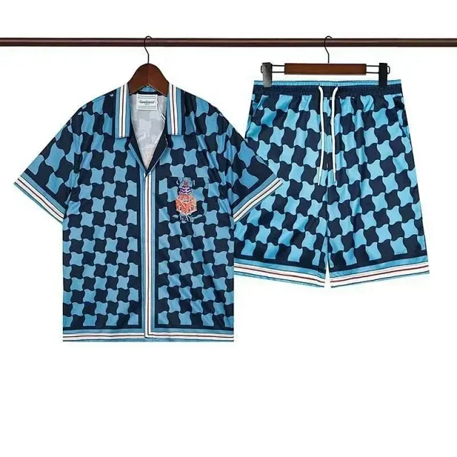 Casablanca Matching Sets Short-Sleeve Shirt and Shorts Set product detail image 14