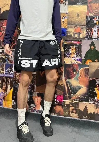Hellstar Starry Night Black Sweatshorts - 4