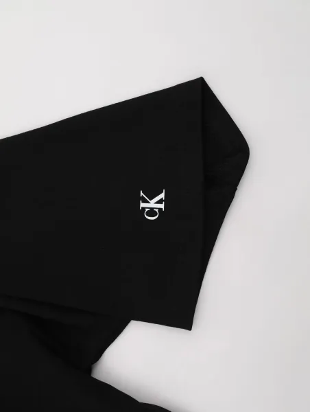 Calvin Klein Distressed Logo Black T-Shirt - 11