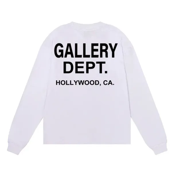 Off-White Dépt. de la Galerie White Long-Sleeve T-Shirt - 19