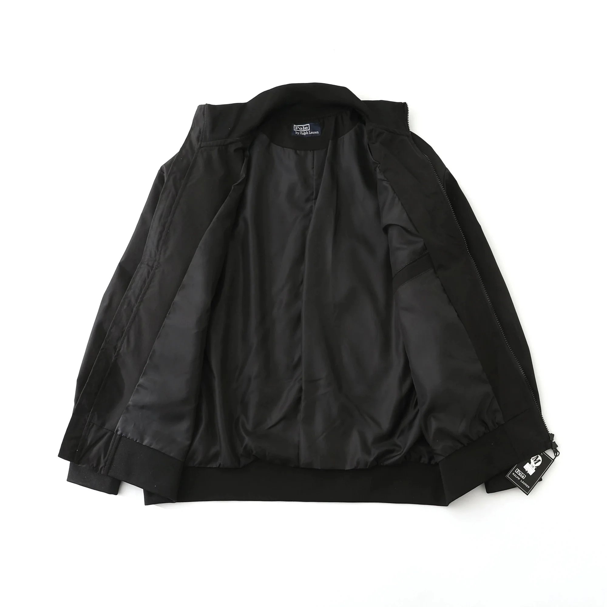 Ralph Lauren Polo Barn Jacket Off-White with Burgundy Collar Jacket - 44