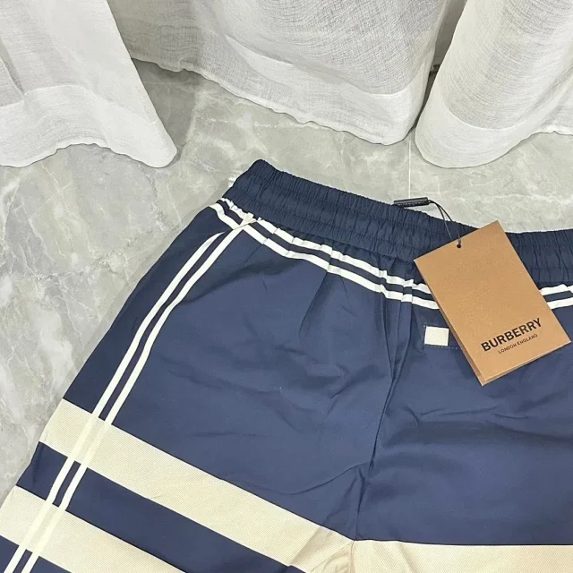 Burberry Shorts Check Print Drawstring product detail image 7
