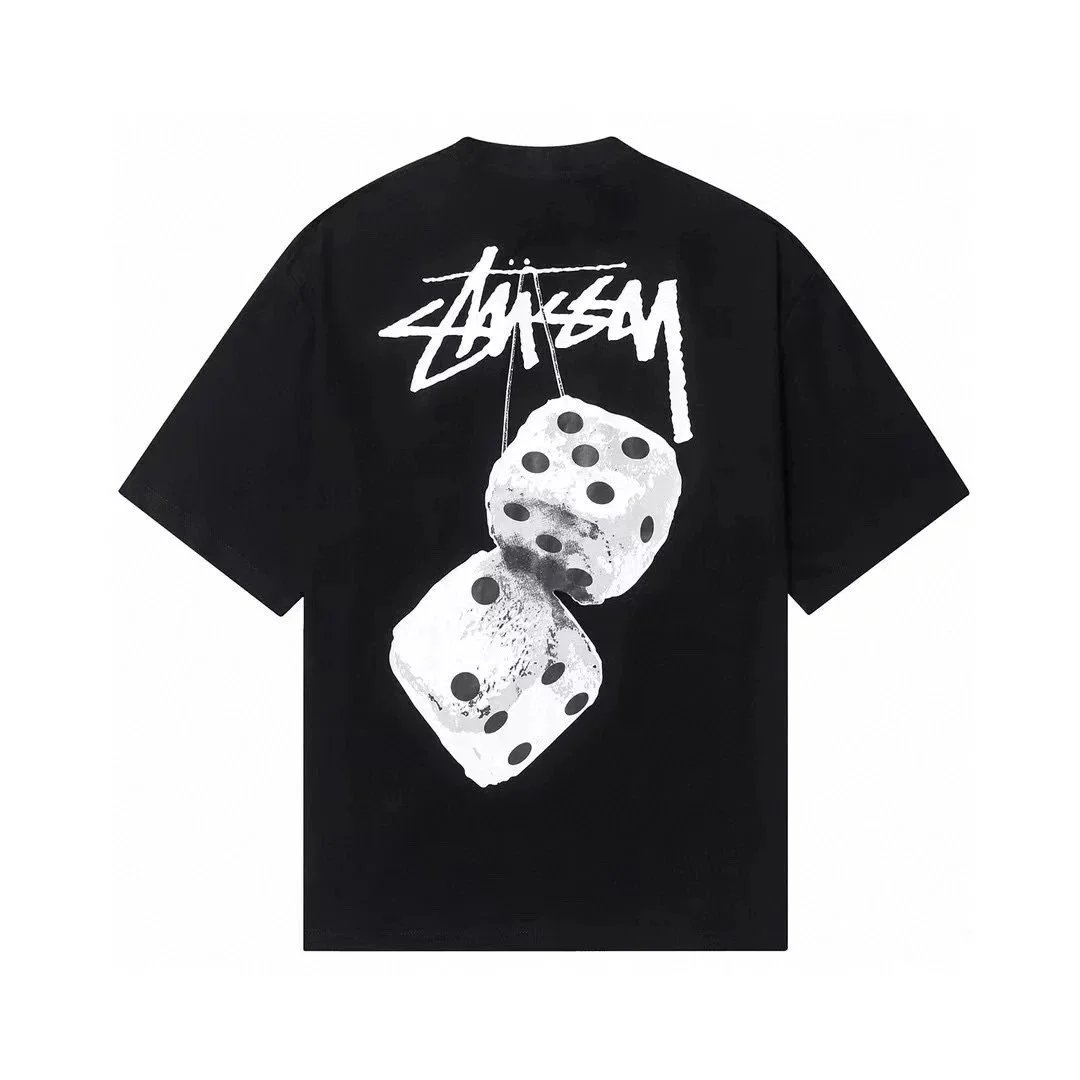 Stüssy Classic Logo Black T-Shirt - 28