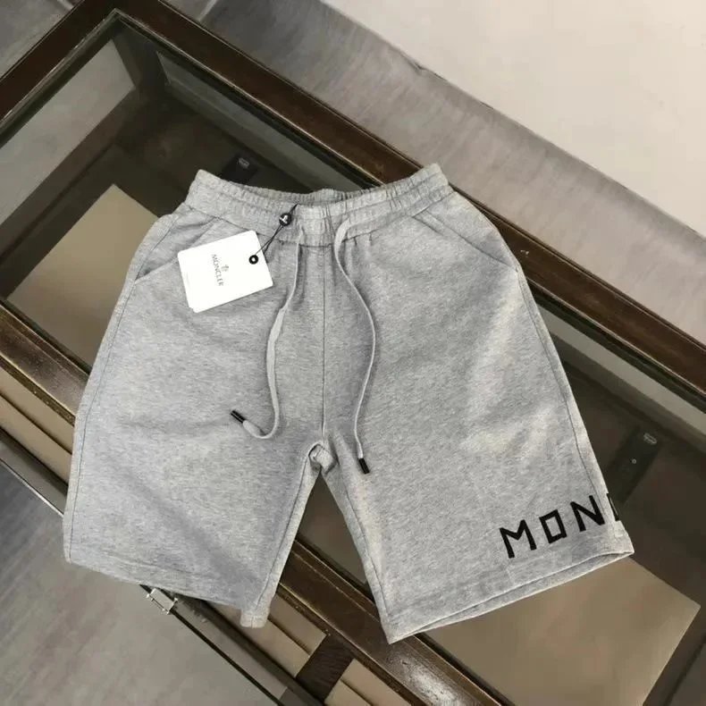 Moncler Logo-Print Black Sweatshorts - 13