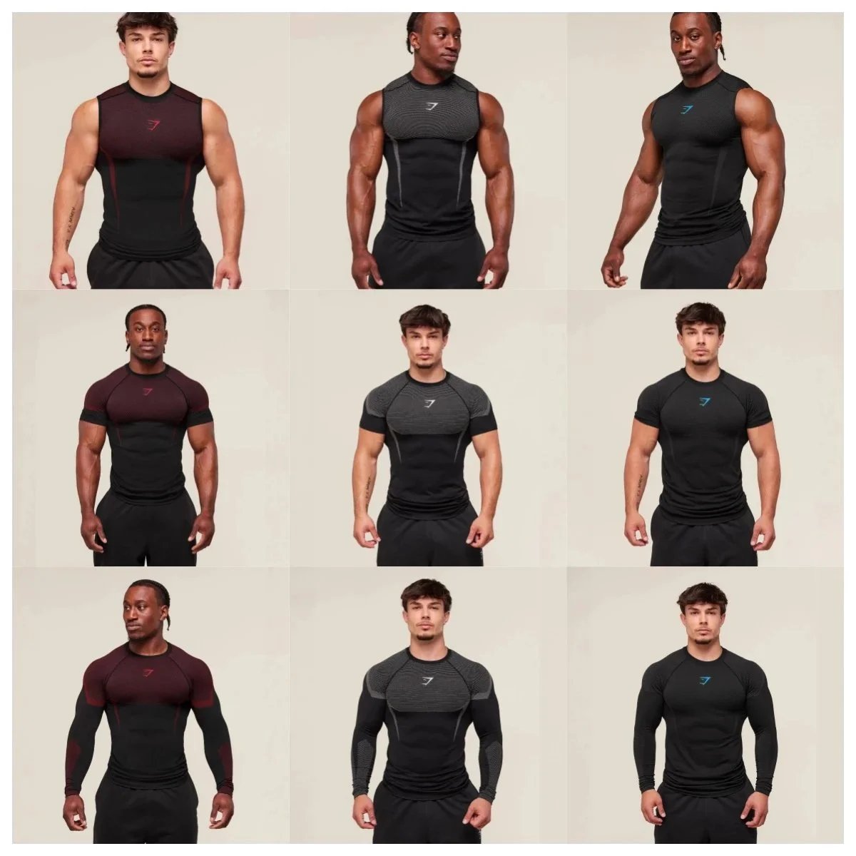 Gymshark B22 Compression T-Shirt [40 styles]