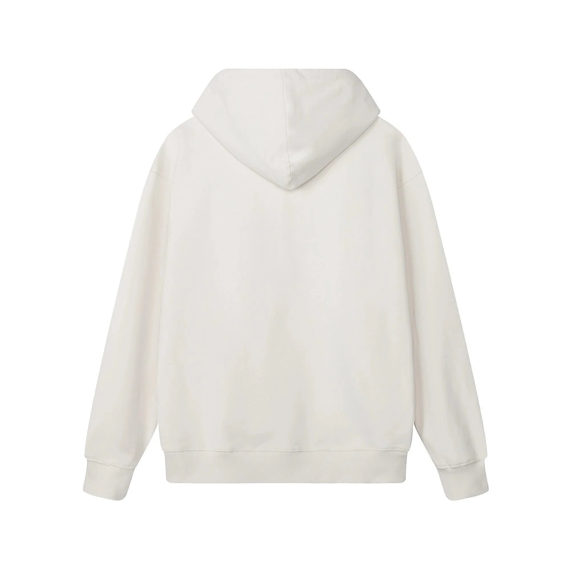 Dior CD Logo Embroidered Off-White Hoodie - 75