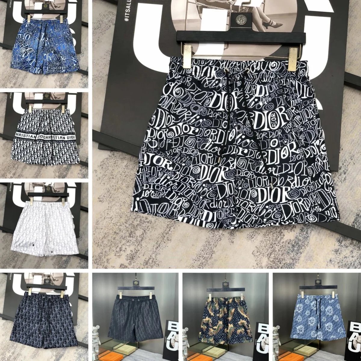 Dior Oblique Shorts [40 styles