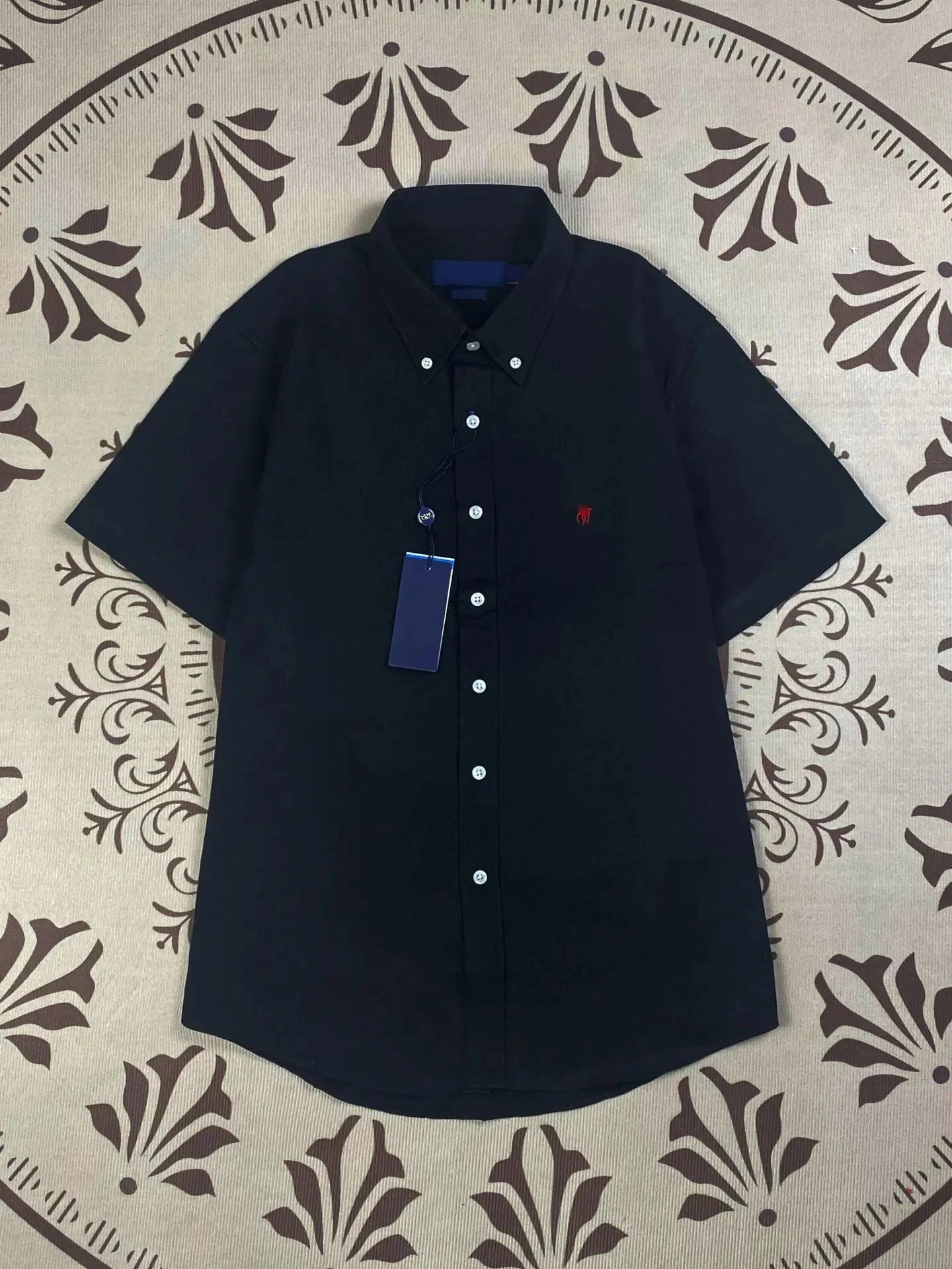 Ralph Lauren Polo Bear Short-Sleeve Button-Down Shirt White - 19
