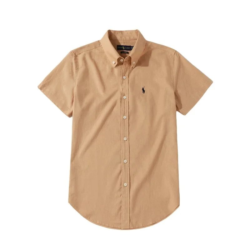 Ralph Lauren Polo Bear Short-Sleeve Button-Down Shirt White - 16