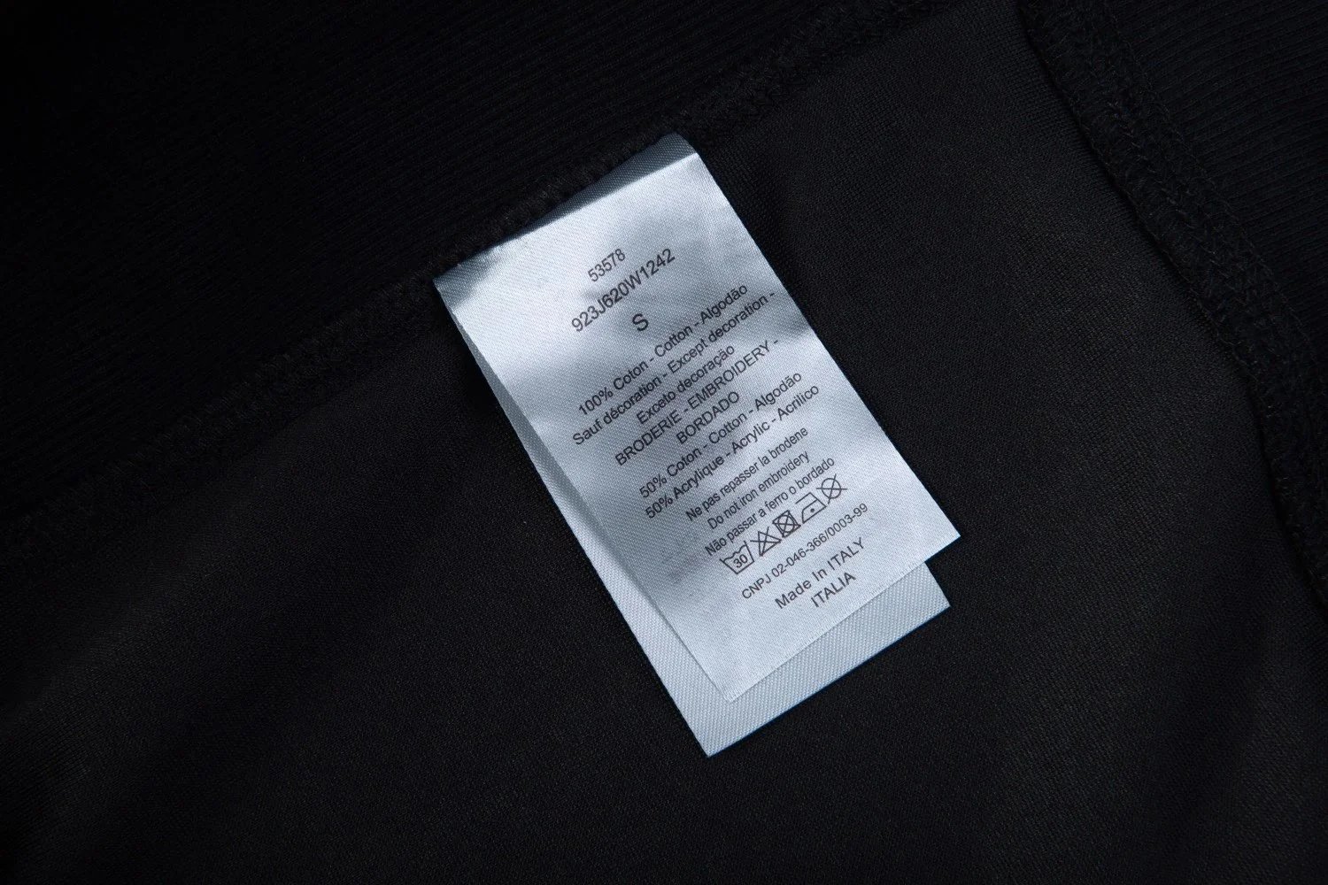 Dior CD Logo Embroidered Off-White Hoodie - 74