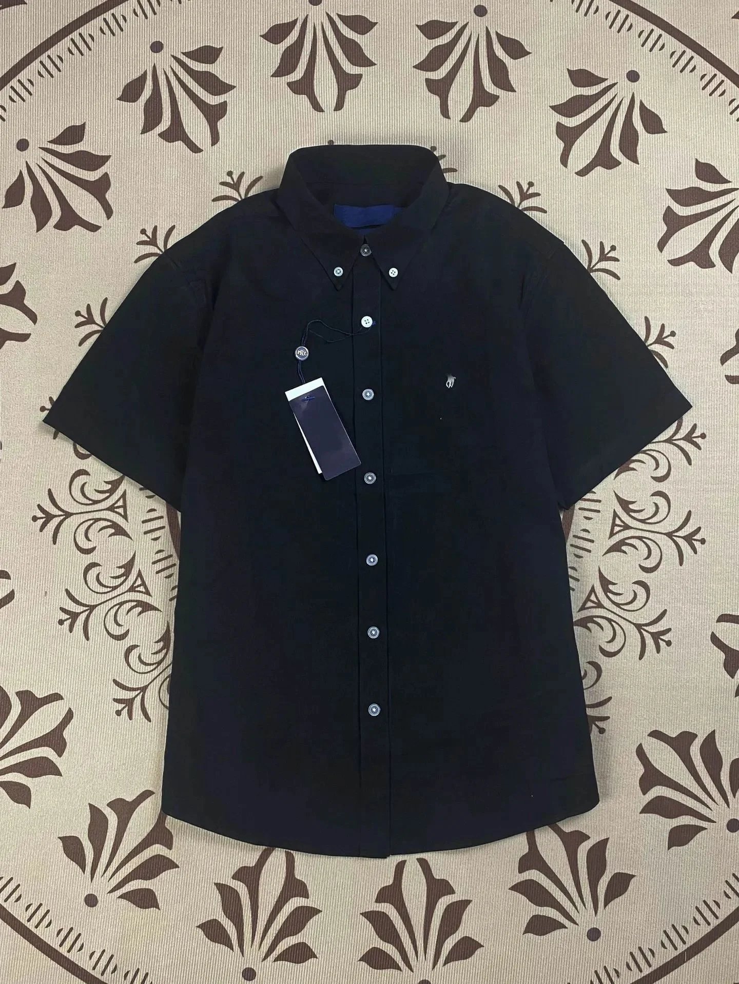 Ralph Lauren Polo Bear Short-Sleeve Button-Down Shirt White - 21