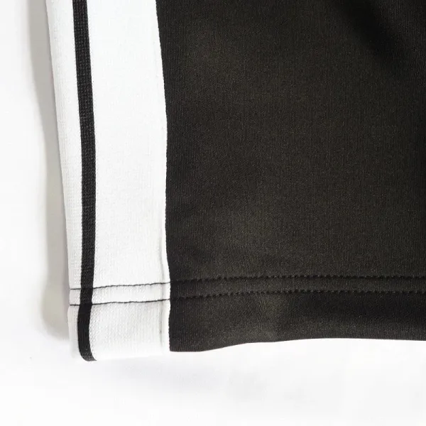 Corteiz Logo Embroidered Black Sweatshorts - 11