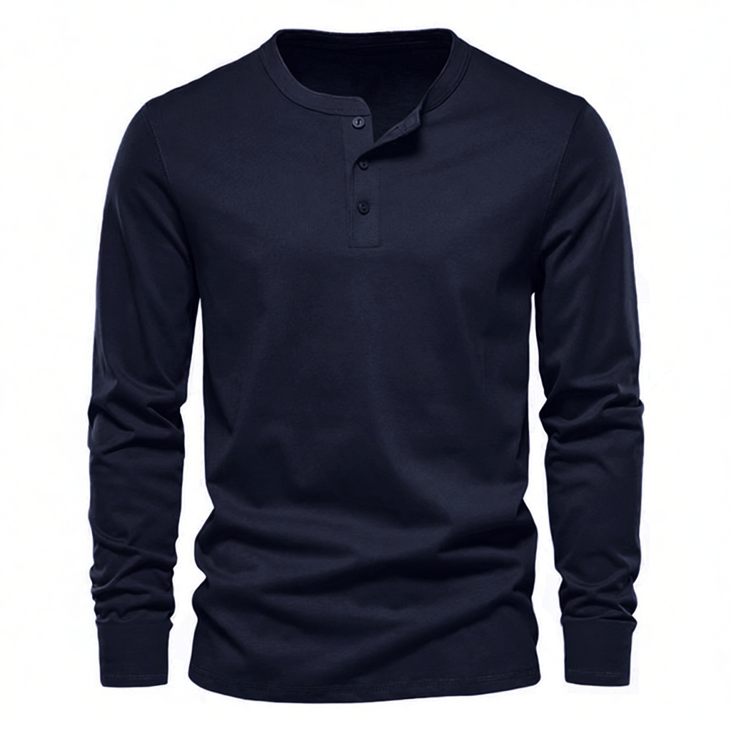 Unbranded T-Shirts Long Sleeve Henley T-Shirt image 5