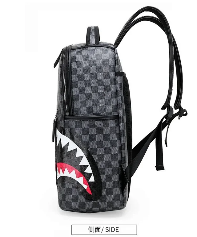 Sprayground Backpacks Shark-mouth graphic backpack product detail image 24