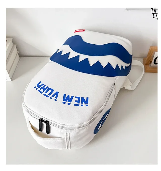 Sprayground Backpacks Shark-mouth graphic backpack product detail image 40