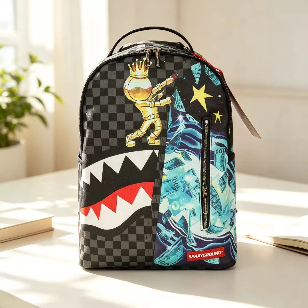 Sprayground Backpacks Shark-mouth graphic backpack — C21