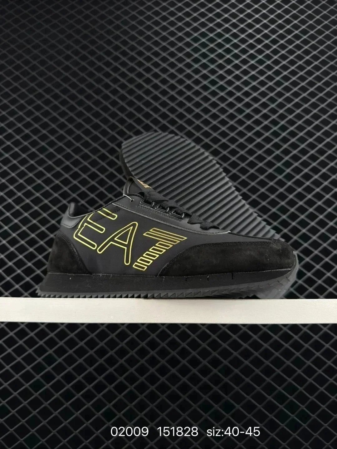 EA7 Emporio Armani Runner Gray Sneakers - 10