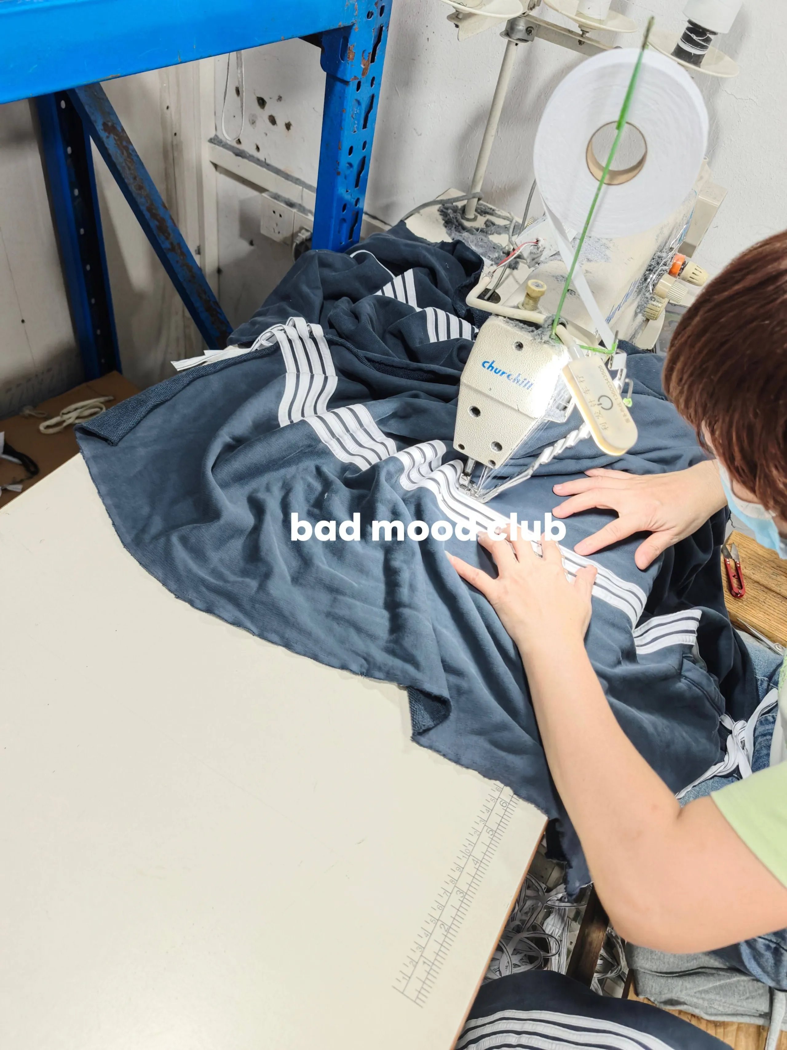 BMC Embroidered Striped Sweatpants photo 8